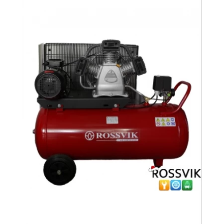Компрессор поршневой 360л/мин, 10бар, ресивер 100л ROSSVIK СБ4/С-100.LB24А